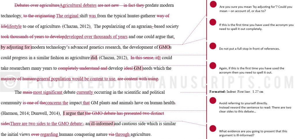 Proofreading & Editing Examples| Proofreading Service